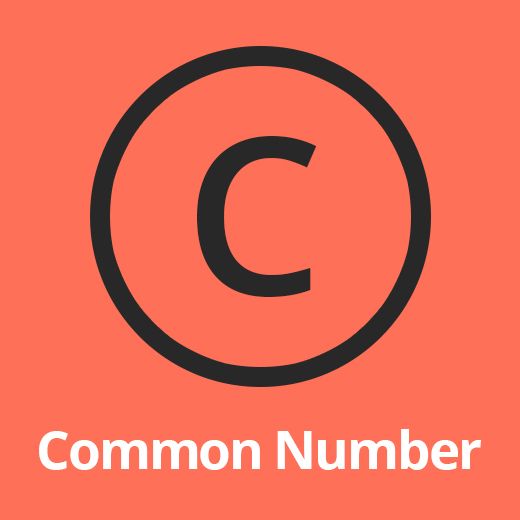 Common Number